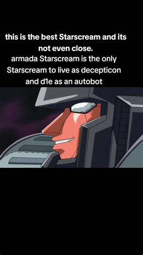 Armada Starscream's character arc is so good he went from a mercilous warrior to a hero #starscream #megatron #transformersarmada #transformers #foryourpage #fyp #optimusprime #characterarcs #anime