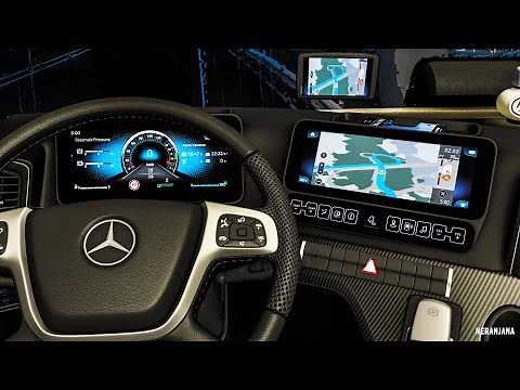 ETS2 Mods v1.46 | Apple Maps Navigation Pack with Siri | ETS2 Mods