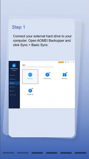 How I Auto-Sync Files to My External Hard Drive #aomeibackupper #externalharddrive #sync