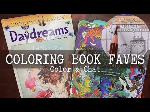 Favorite Coloring Books You'll Want in Your Collection | Color & Chat