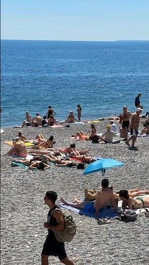 Nice France: Sunny Day at Nice Beach - Ultimate Relaxation in Nice France