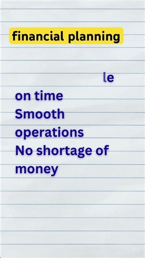 Financial Planning class 12 business studies |