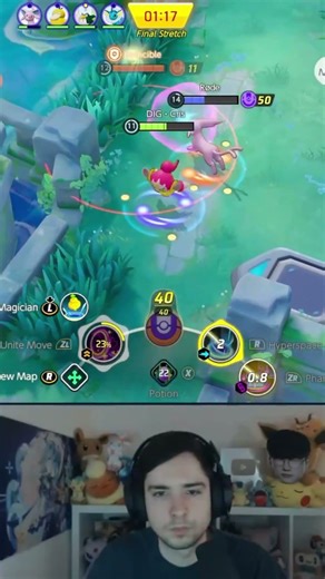 HOOPA baits the Enemy Team | Pokemon Unite