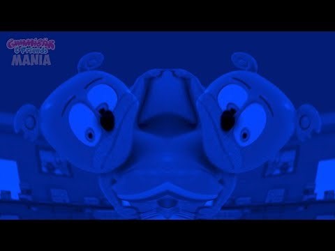 BLUE and BLACK MIRROR FISHEYE SLOW Ninja - Gummy Bear Show MANIA - Gummibär And Friends