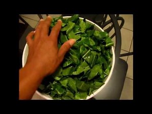 How to clean Collard Greens