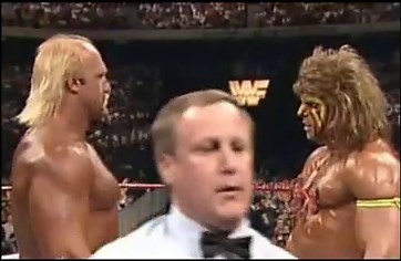 Ultimate Warrior vs Hulk Hogan - Wrestlemania 6