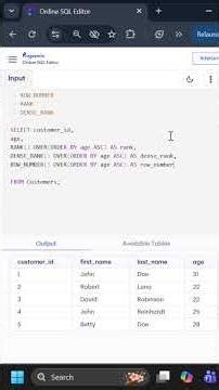 Analytic SQL Functions | How Window Functions Work [With Example]