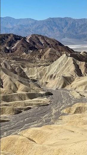 Zabriskie Point in Death Valley NP, a feast for the eyes every time!