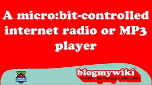 Use a micro:bit to control music on a Raspberry Pi with the bitio library @microbit_edu #microbit #microbitlove #microbitmonday