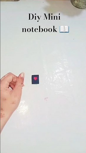 Diy Mini Notebook 📖 || How To Make Miniature Notebook 🌸#diy #craft #cardcreations #origamipaper