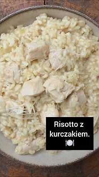Risotto z kurczakiem... #przepis #risotto #kurczak #obiad #obiady #przepisy
