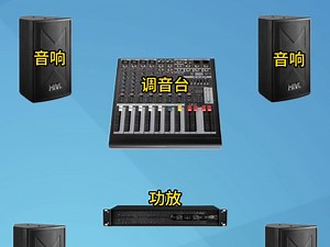会议音响系统的两种接线方法