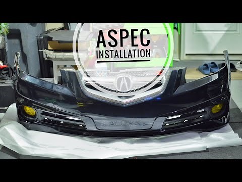 Aspec Kit 07-08 TL Step By Step Installation Guide