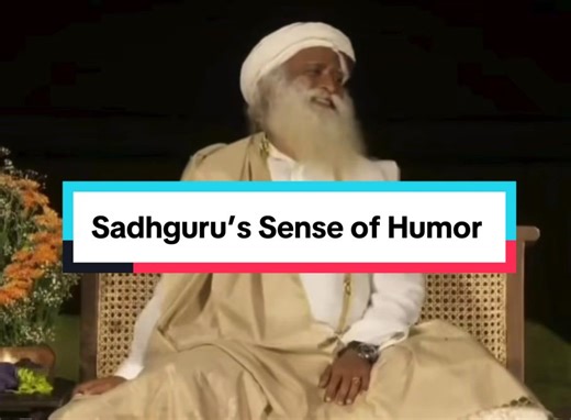 Sadhguru’s Unique Sense of Humor Uncovered