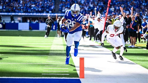 HIGHLIGHT | Jonathan Taylor's 30-yard burst gets Colts inside the 5 vs. Cardinals