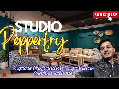 Pepperfry Studio Tour ! Furniture and Home decor Showroom | XplorewithZee