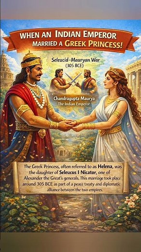 When an Indian Emperor Married a Greek Princess | Chandragupta Maurya & Helena