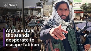 Afghanistan: Seven further deaths at Kabul airport as thousands wait to escape | Channel 4 News