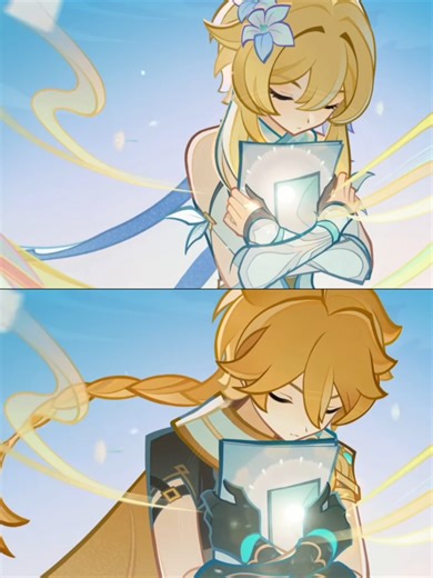 Differences Between Aether and Lumine in Varka's Story Cutscene#genshin #genshinimpact #hoyoverse #genshinimpactedit #keygold #genshinimpactmemes