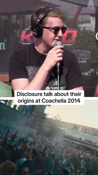 Disclosure talking about how they always played music whilst at Coachella in 2014 #coachella