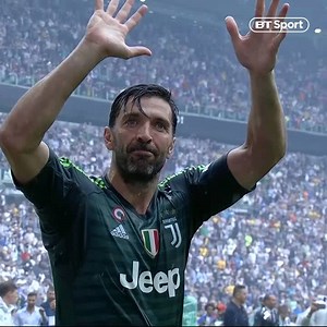 261K views · 1.8K shares | The perfect send off for a football legend  After over 1,000 career matches, Gianluigi Buffon was given an emotional Juventus farewell  | TNT Sports Football | Facebook