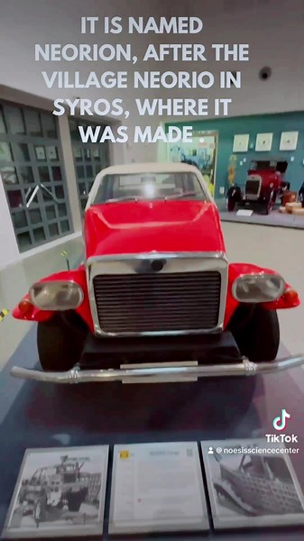 What’s the mystery behind this car? #sciencecenter #thessaloniki #science #fun #car #exhibition #fyp