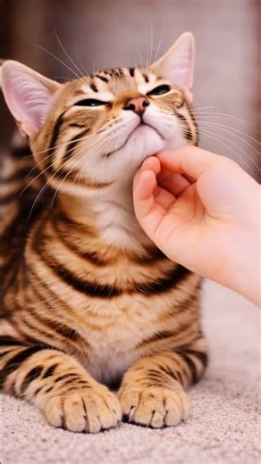 Mesmerizing Bengal Kitten's Deep Purring. Ultimate Stress Relief ASMR 🐾✨