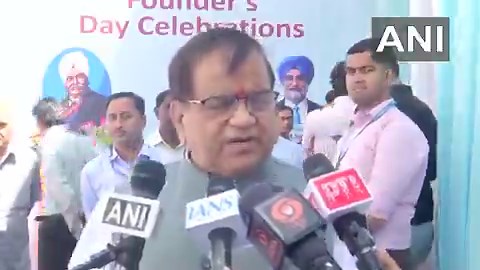 #WATCH | Delhi | On the 71st Founders’ Day of Sir Ganga Ram Hospital, Chairman of the Board of Trustees at Sir Ganga Ram Hospital in New Delhi, Dr D. S. Rana says, "...A medical college will also be established, we are working towards fulfilling it...The cross-subsidised model is our strength..."