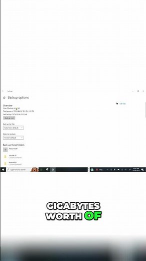 How to do a BACKUP on Windows 10