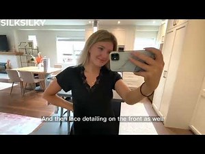 Romantic Night With Silk Nightgown | SILKSILKY