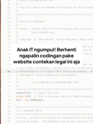 Sumpah ini mindblowing banget! Ada satu web sakti yang nyediain cheat sheet super lengkap buat hampir SEMUA bahasa pemrograman. Mulai dari Python, JavaScript, C , Go, sampai database dan tools lainnya ada semua di sini. Lu tinggal klik bahasanya, langsung kepampang jelas semua basic command dan syntax-nya. Nggak ada lagi drama pusing mikirin kode pas lagi ngerjain tugas atau project! 🚀 Mau tau webnya? Follow komen