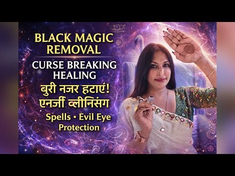 Clear Black Magic Curses Spells Evil Eye & Psychic Attack | Reiki Healing Protection