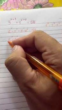 Equação exponencial #matematica #MATH COM MV #enem #fyp