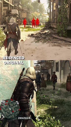 Black Flag Resynced is changing a number of mechanics from the original #assassinscreed #blackflag #blackflagresynced #gamingontiktok #whattoplay