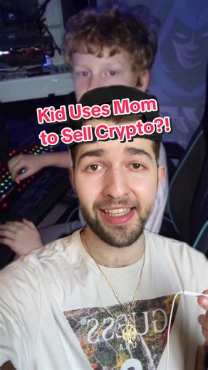 Kid Uses Mom to Promote Live Mom Crypto Coin