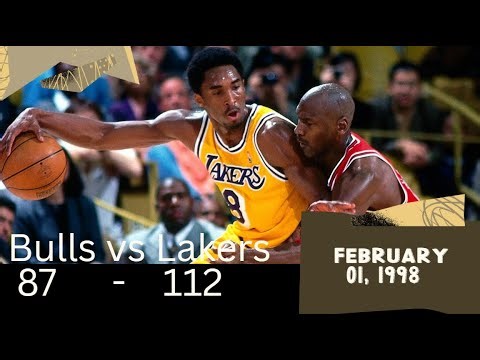 The Night Lakers Crushed Bulls ( Bulls vs Lakers) - Feb 1, 1998
