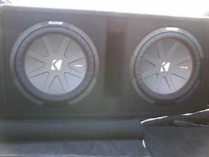 Kicker Comp R beefing up my Scion TC