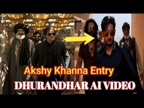 ▶️ Tutorial: Create Your Own Dhurandhar Akshaye Khanna Entry Video With AI #dhurandhar #akshykhanna