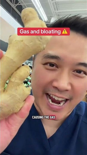 Debloat with ginger