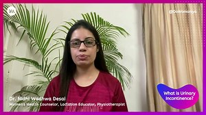 4.2K views · 19 reactions | Dr. Nidhi Wadhwa Desai discusses what is urinary leakage and how to treat the same. Many women suffer from urinary leakage during their lifetime or lose control on their urinary urges. This is called Urinary Incontinence. But owing to feeling of embarrassment and shame they refrain to discuss this health issue and ask for help or proper treatment from their doctor. Know more - #urinaryleakage #womenshealth | Oo Womaniya | Facebook