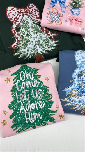 These designs may have been from last season, but they are still available on the website under our Christmas collection! Just look at this order🔥😍😍 https://shopsoutherndesigns.com/collections/christmas-collection | Southern Designs