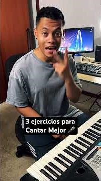 3 ejercicios para Cantar Mejor 🔥 #tecnicavocal