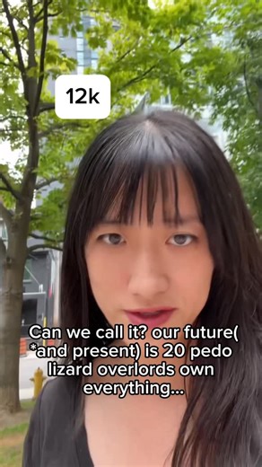 Michelle Sui on Instagram: "Posting again as many comments say I am describing the present instead of the future #darkhumor #oligarchy #ai"