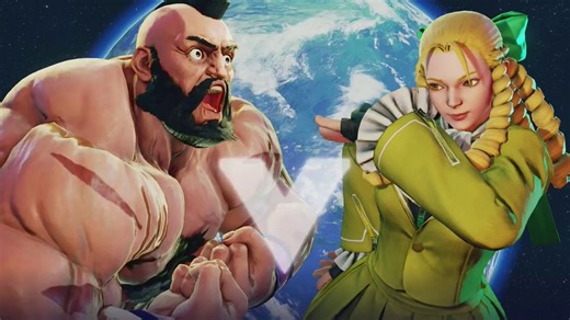 Street Fighter V online singles - Zangief vs Karin