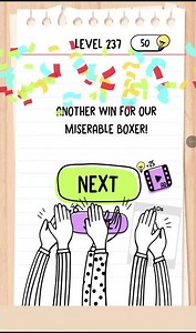 Brain Test Level 237 Walkthrough