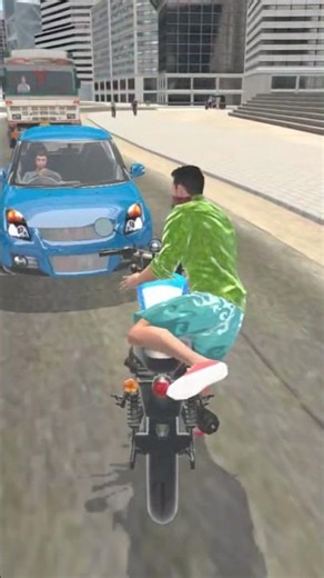 I tried to escape with the car #shorts #shortvideo