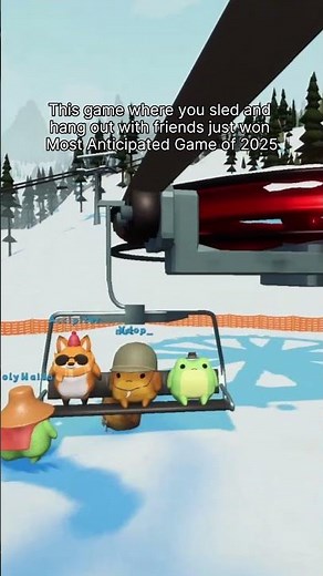 A huge congrats to Sledding Game for winning the Most Anticipated Game at the 2025 Unity Awards ❄️🏆