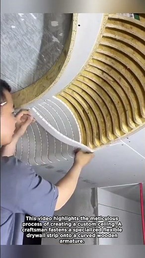 Crafting a Complex Curved Ceiling