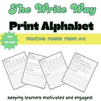 Handwriting | Practice Worksheets, Tracing & Writing Activities for PreK-2nd