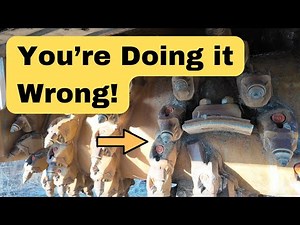 You’re Changing Milling Teeth Wrong! | Asphalt Milling Machine Tips